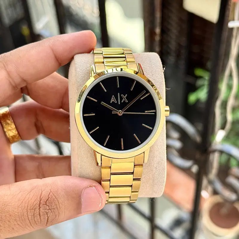 Armani Exchange Mens Stainless Steel Analogue Watch