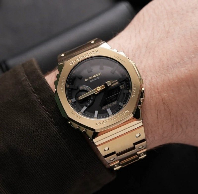 G SHOCK GA-2100 METAL NEW MODEL PRIMIUM QUILTY