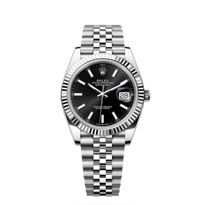 ROLEEX OYSTER DATE JUST BLACK PREMIUM QUALITY WRIST WATCH