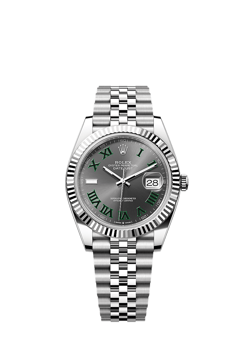 ROLEX OYSTER PERPETUAL DAY DATE 41 WRIST WATCH