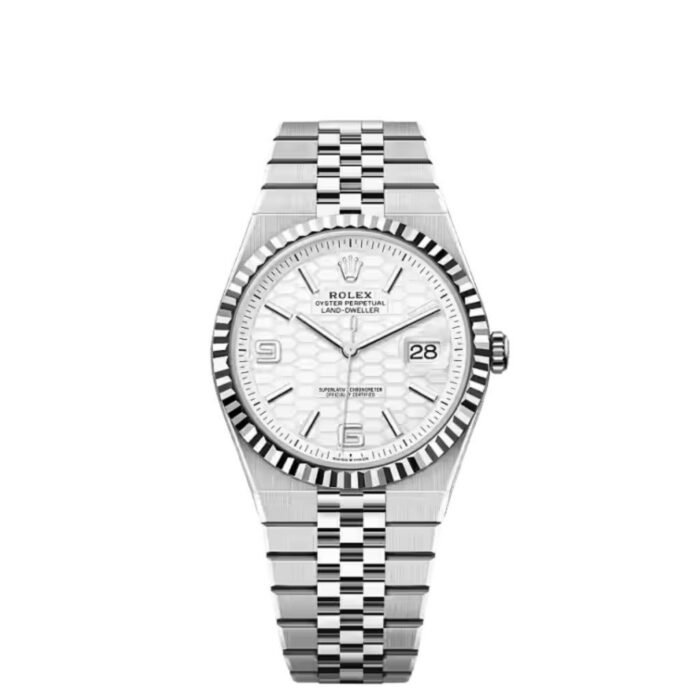 ROLEX LAND-DWELLER 40 OYSTER STEEL WHITE GOLD EDITION (2025 MODEL) (With Og Box)