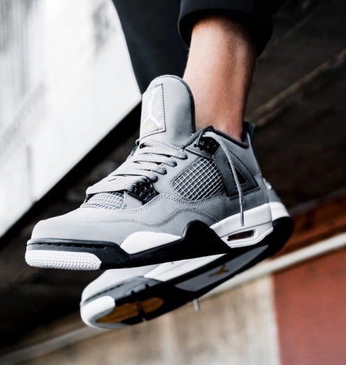 Branded Air Retro 4 Cool Grey For Boys - Image 4