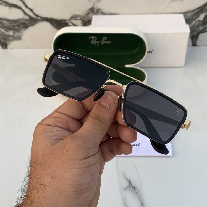 Branded Sunglasses RB 3601 gold black(With Original Kit)