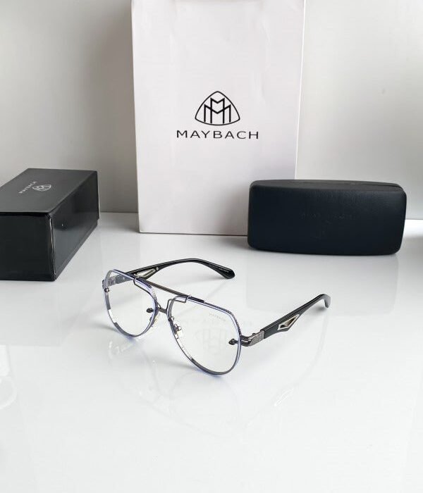 Branded Rb Silver Metal Aviator Sunglasses Bt (With Original Kit)