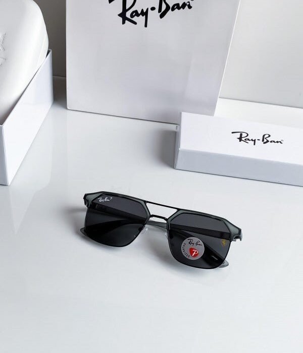 Branded  Rb 01 Black Grey Sunglasses Bt (With Original Kit)