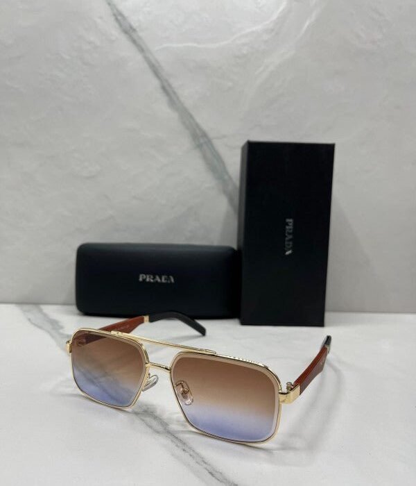 Branded Pda Gold Desert Sunglasses EW (With Original Kit)