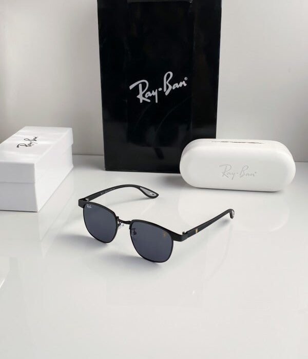 Branded Rb Full Black Sunglasses Bt (With Original Kit)