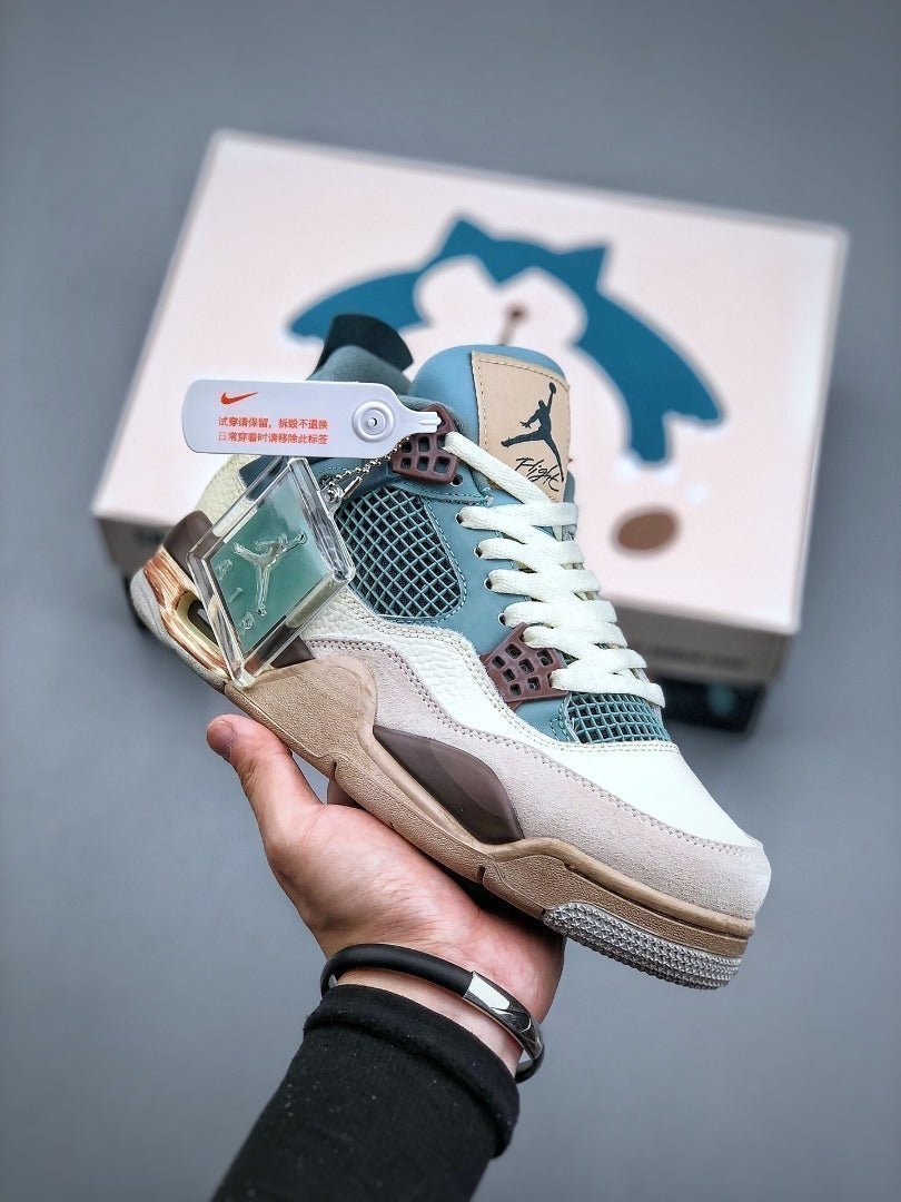 Branded Retro 4 SNORLAX For Mens UA Quality (With Brand Box)