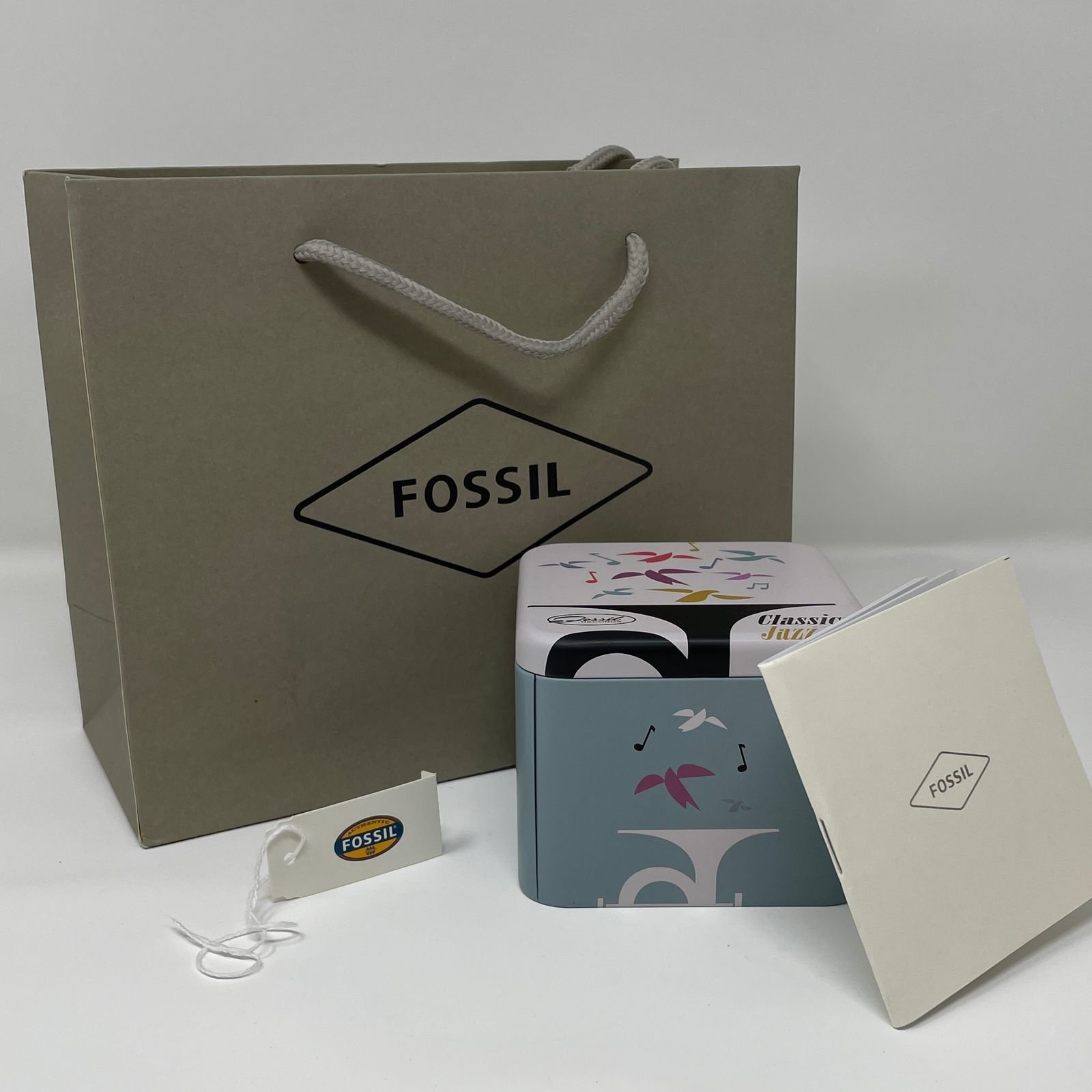 Fossil Heritage Automatic Brown Leather Watch (GREEN) (2025) - Image 3
