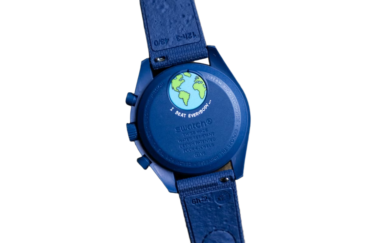 SWATCH X OMEGA BIOCERAMIC MISSION TO EARTHPHASE - MOONSHINE GOLD - Image 4